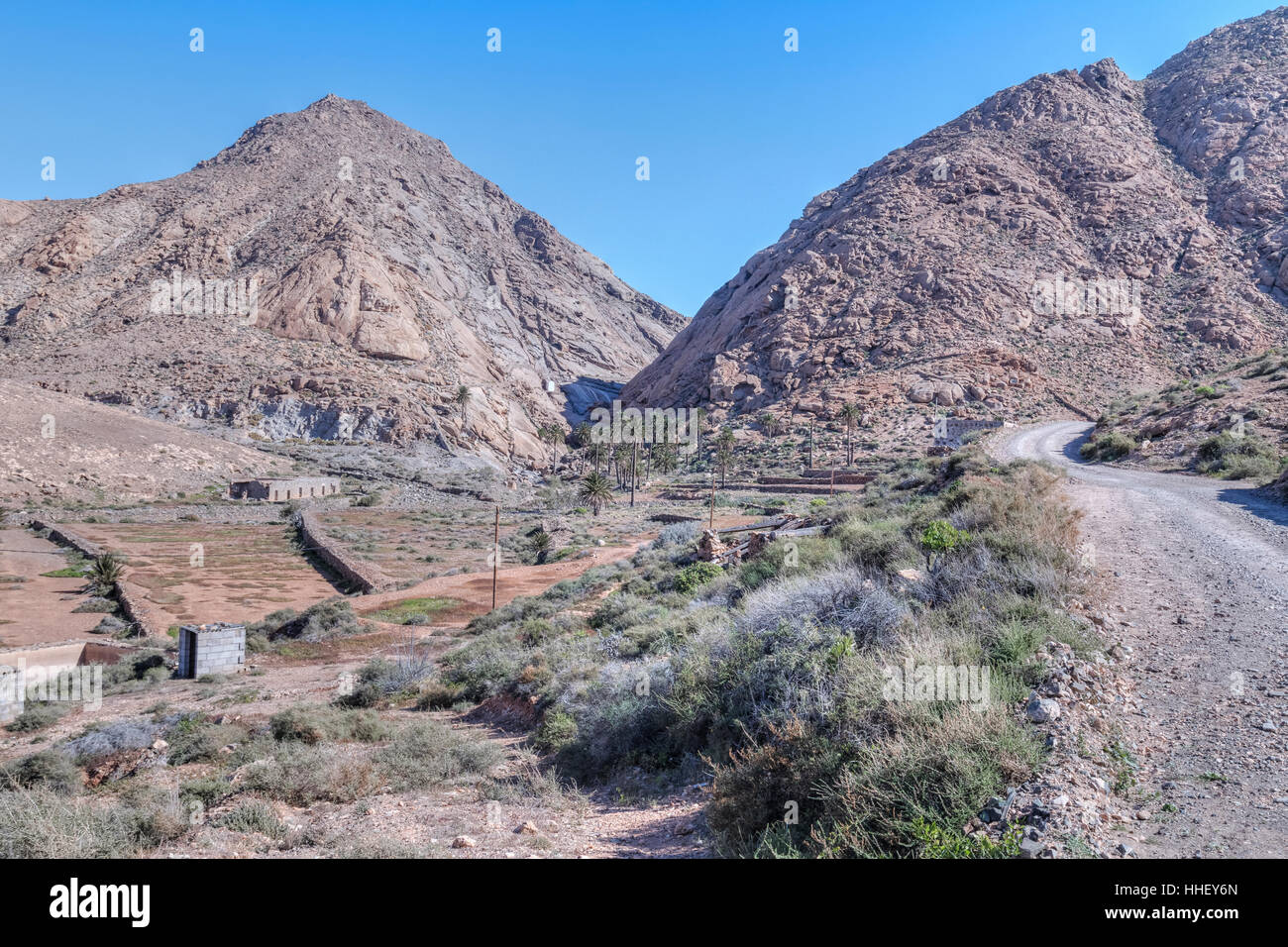 Parque Rural de Betancuria, Betancuria, Fuerteventura, Canary Islands, Spain Stock Photo