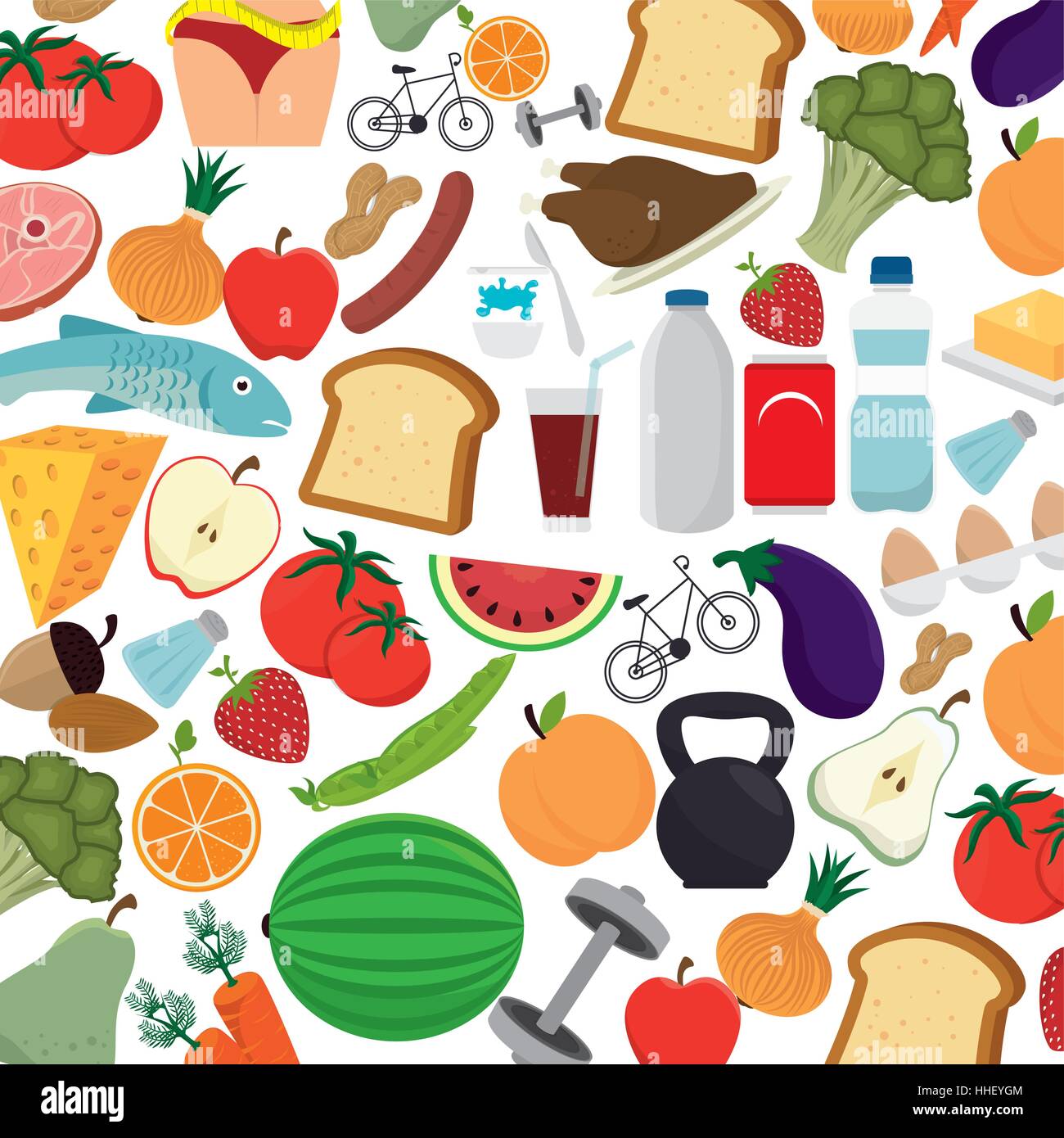 healthy food menu icon vector illustration design Stock Vector Image ...