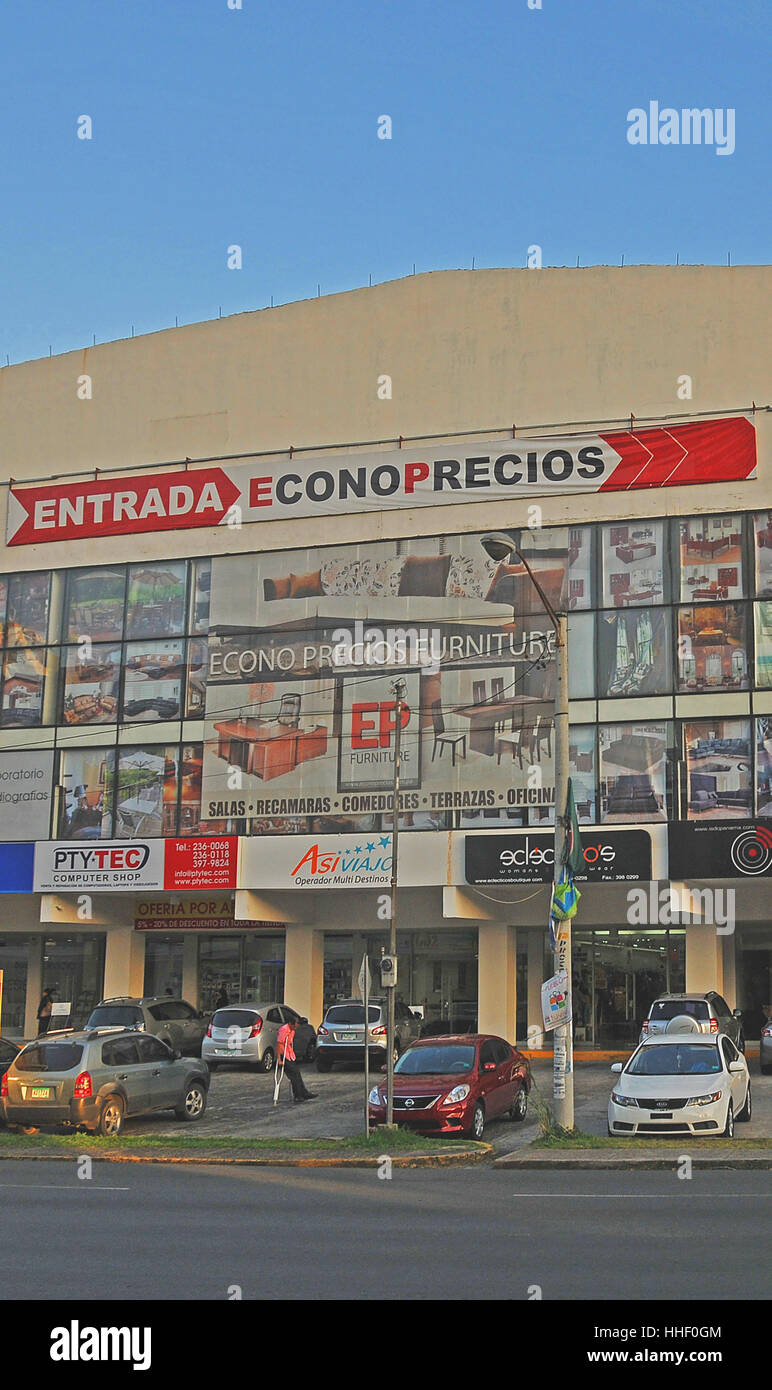 Econoprecios furniture megastore Panama city Panama Stock Photo Alamy