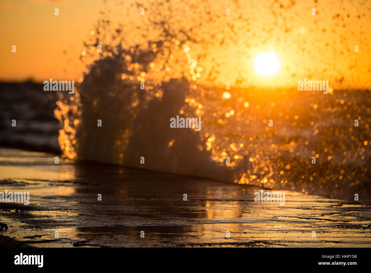 Wavebreaker in sea waves hi-res stock photography and images - Alamy
