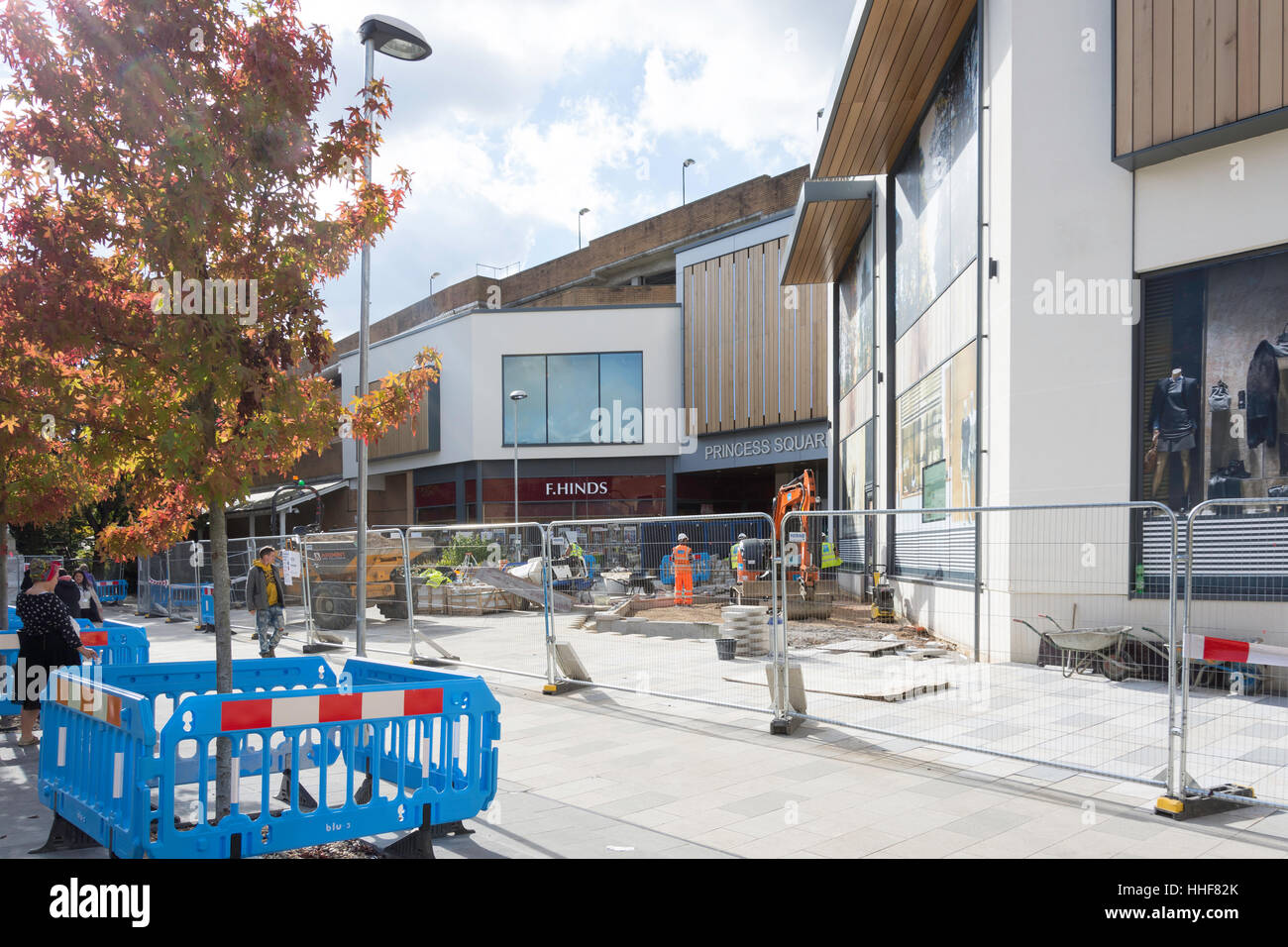 Town centre regeneration, Bracknell, Berkshire, England, United Kingdom
