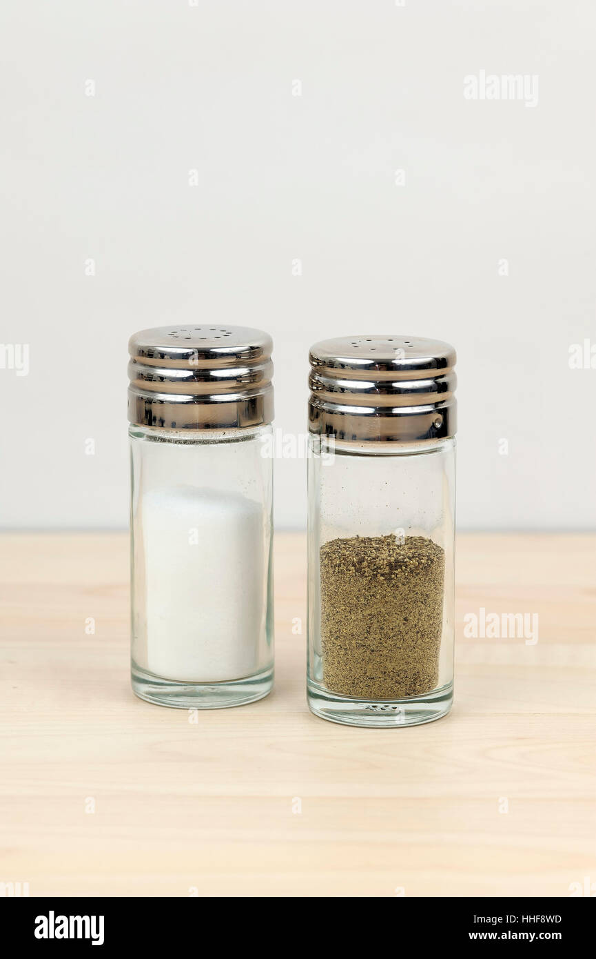 salt and pepper Stock Photo