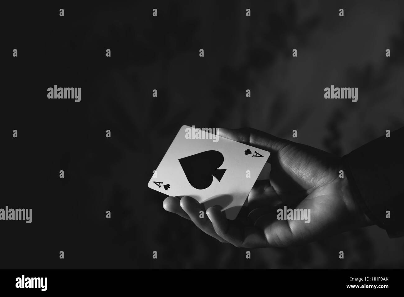 Ace Of Spades Black and White Stock Photos & Images Alamy