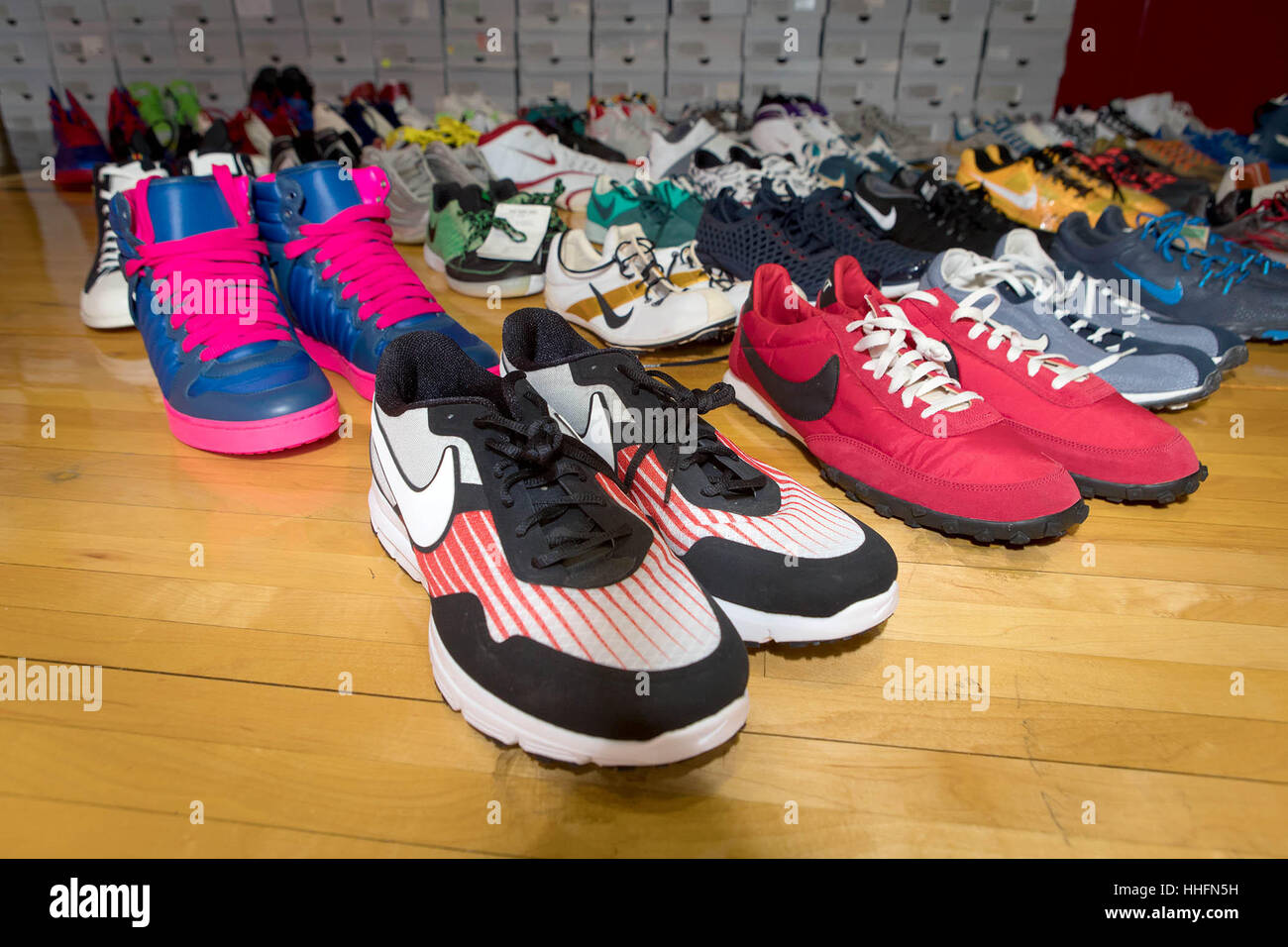 Sneaker collection hi-res stock photography and images - Alamy