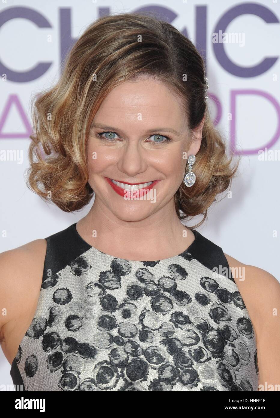 Los Angeles, CA, USA. 18th Jan, 2017. Andrea Barber at arrivals for People's Choice Awards 2017 at the Microsoft Theatre L.A. Live. Credit: Dee Cercone/Everett Collection/Alamy Live News Stock Photo