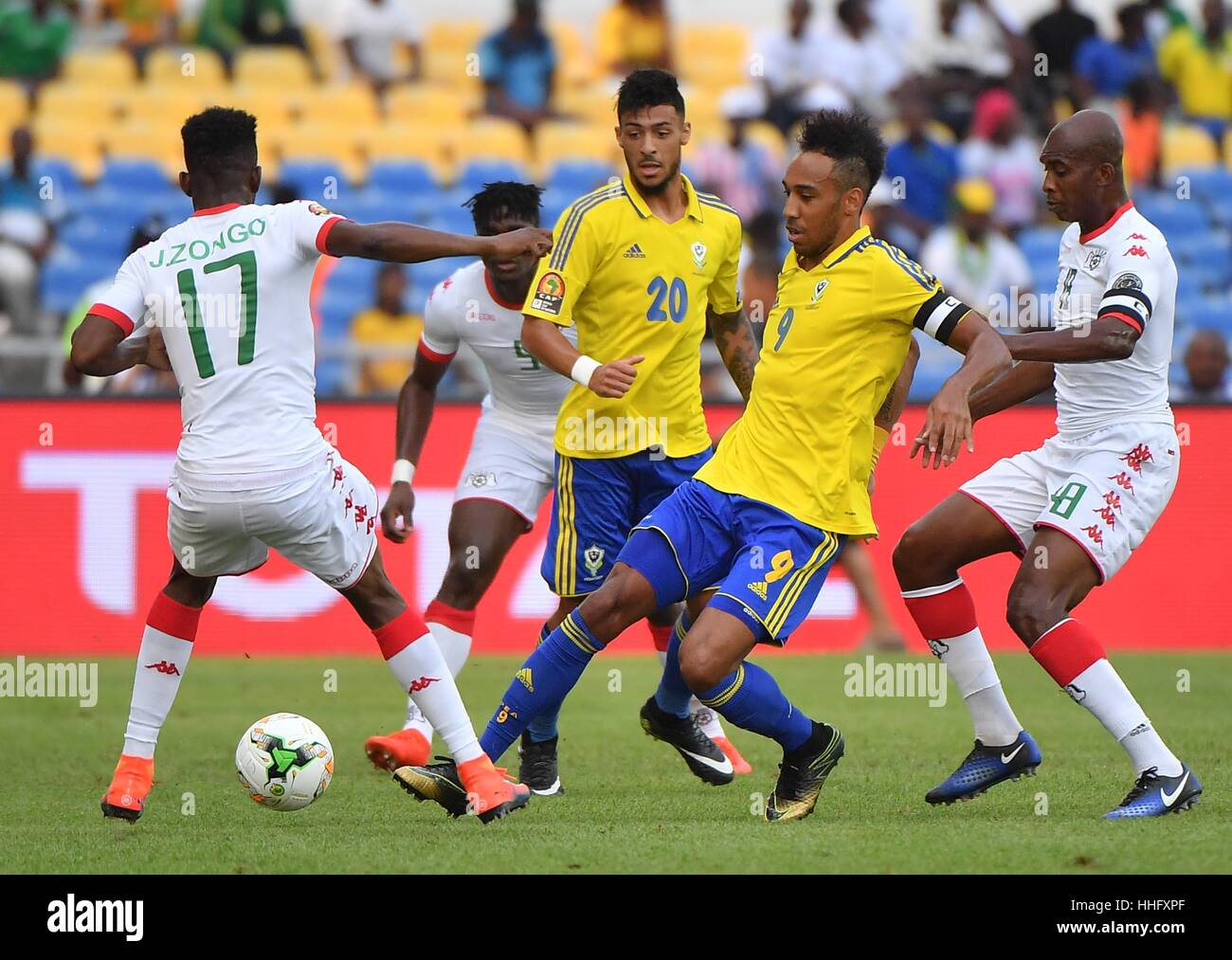 January 18th 2017,Stade de l’Amitie, Gabon, Africa; Group A match