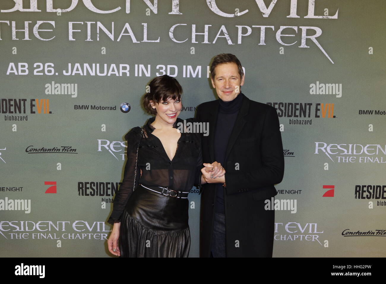 Actors Lee Jun-Ki , Milla Jovovich and director Paul W. S. Anderson News  Photo - Getty Images