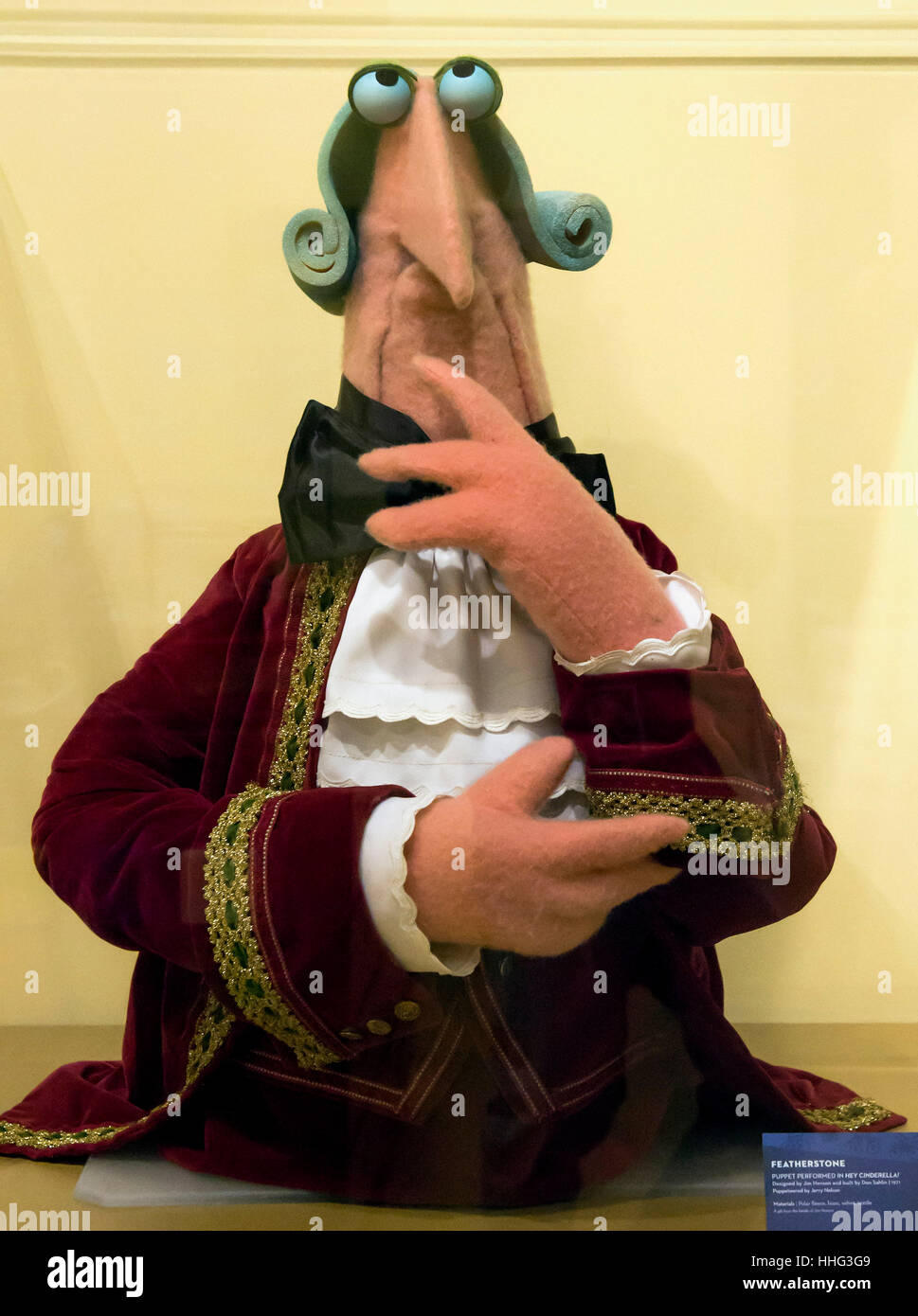 Atlanta, USA. 19th Jan, 2017. Featherstone from Hey, Cinderella! is seen on display in the Jim