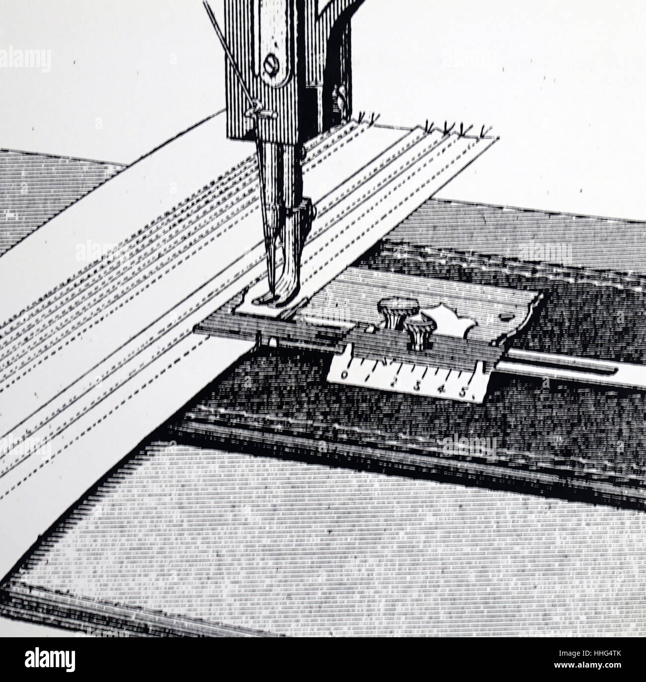 W.G Wilson's sewing machine attachments the plaiter or tucker. The