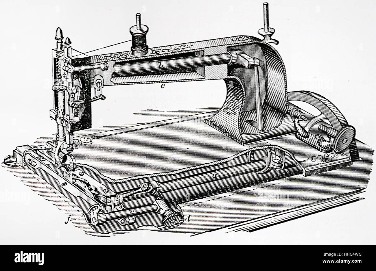 Improved sewing machine hi-res stock photography and images - Alamy