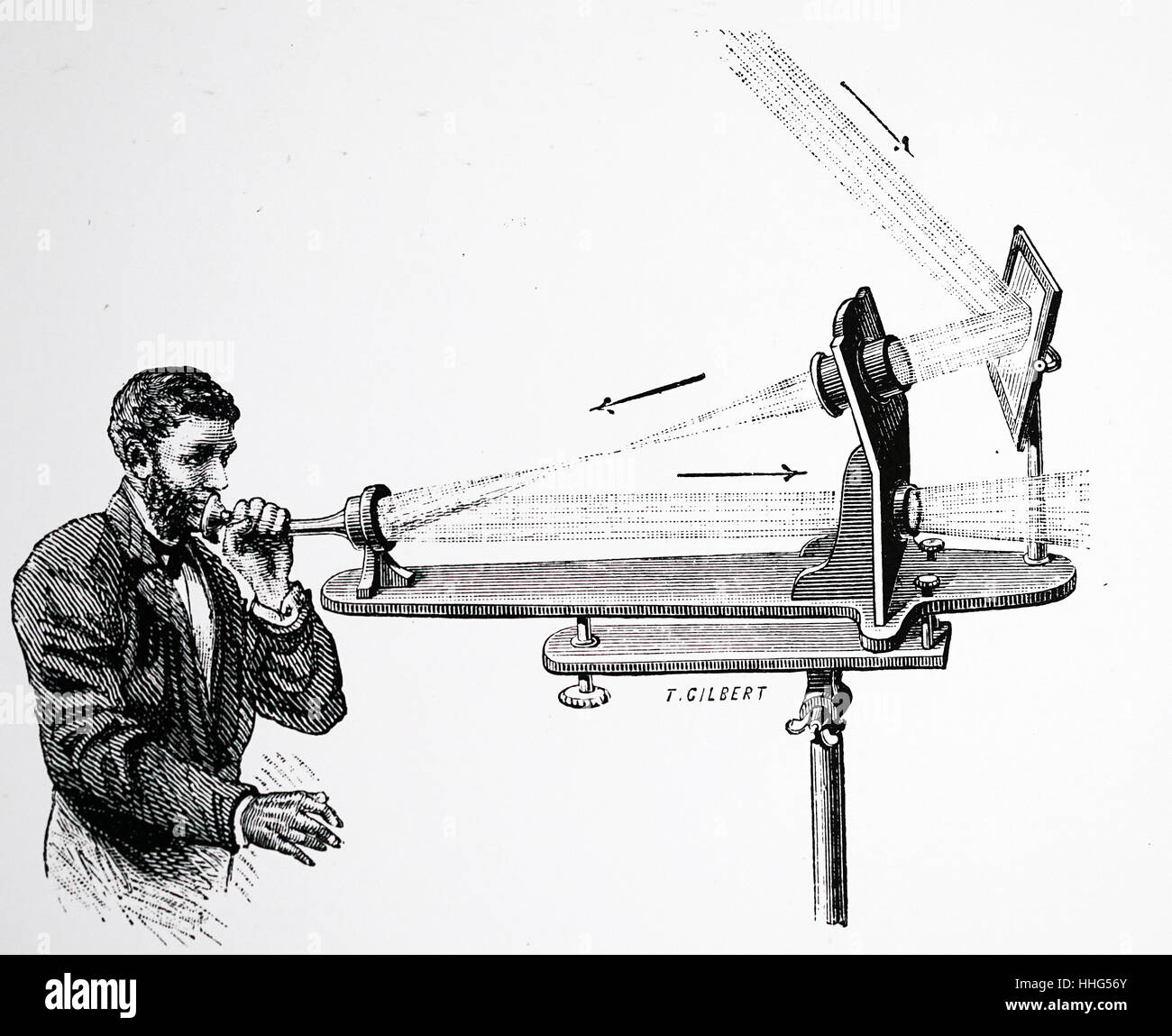 Alexander Graham Bell's photo phone Stock Photo: 131277075 - Alamy