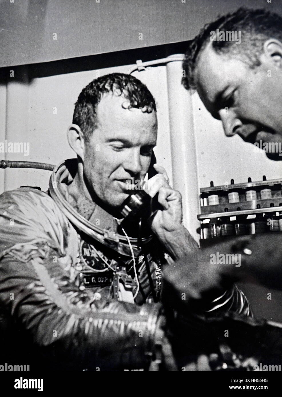 Leroy gordon cooper congratulations hires stock photography and images