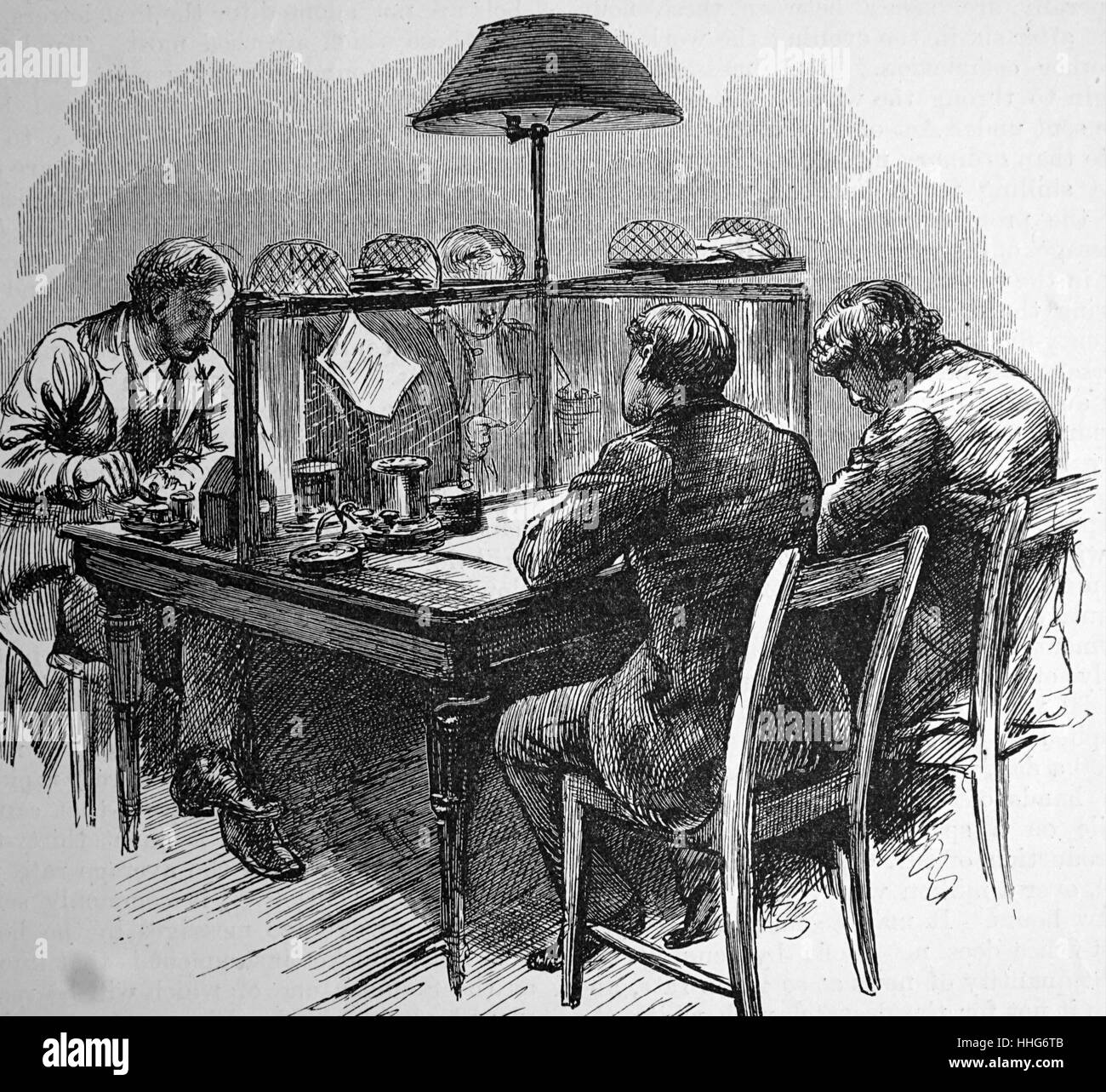 Telegraph clerks at the General Post Office St Martin's-le-Grand ...
