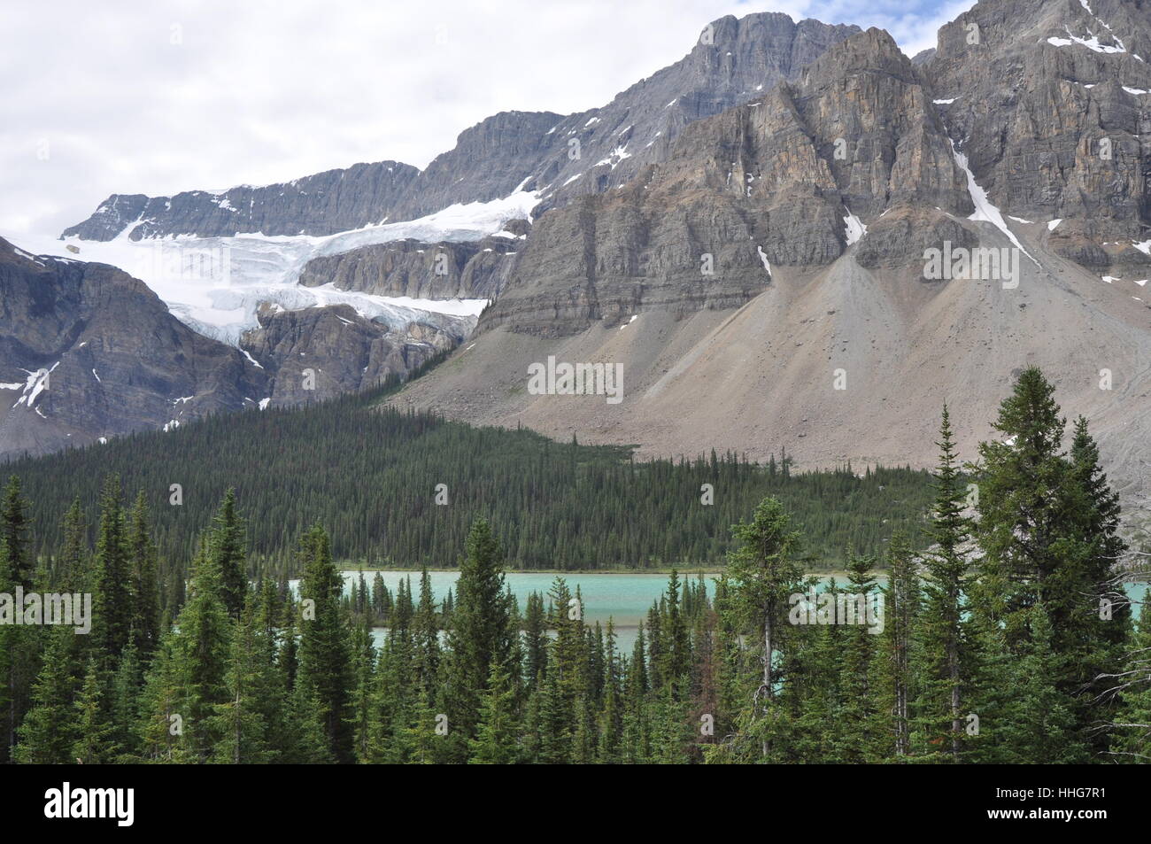 canada, crowfoot, canada, crowfoot, kanada, gletscher, rocky mountains, banff Stock Photo