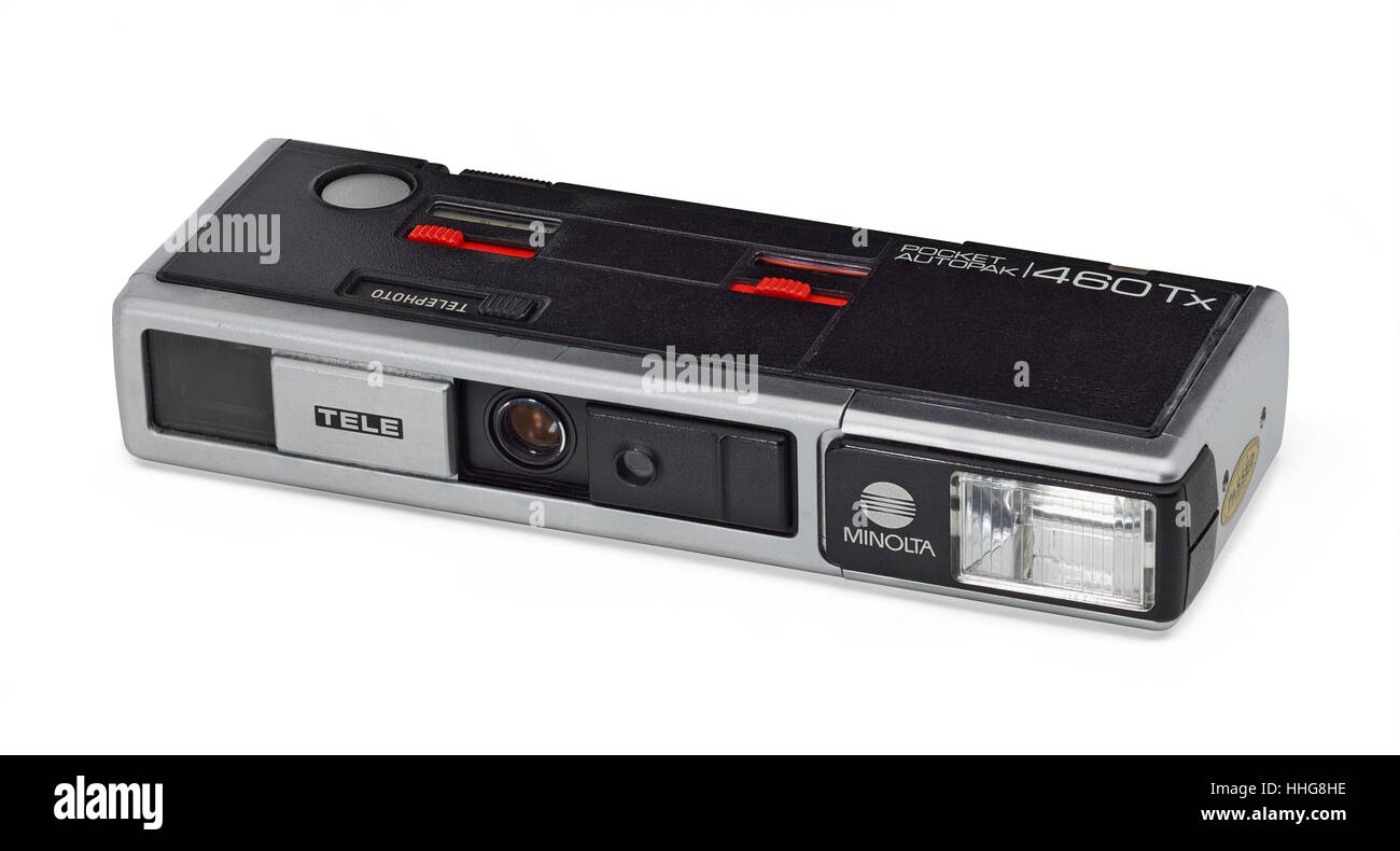 Minolta compact cameras 460TX Stock Photo