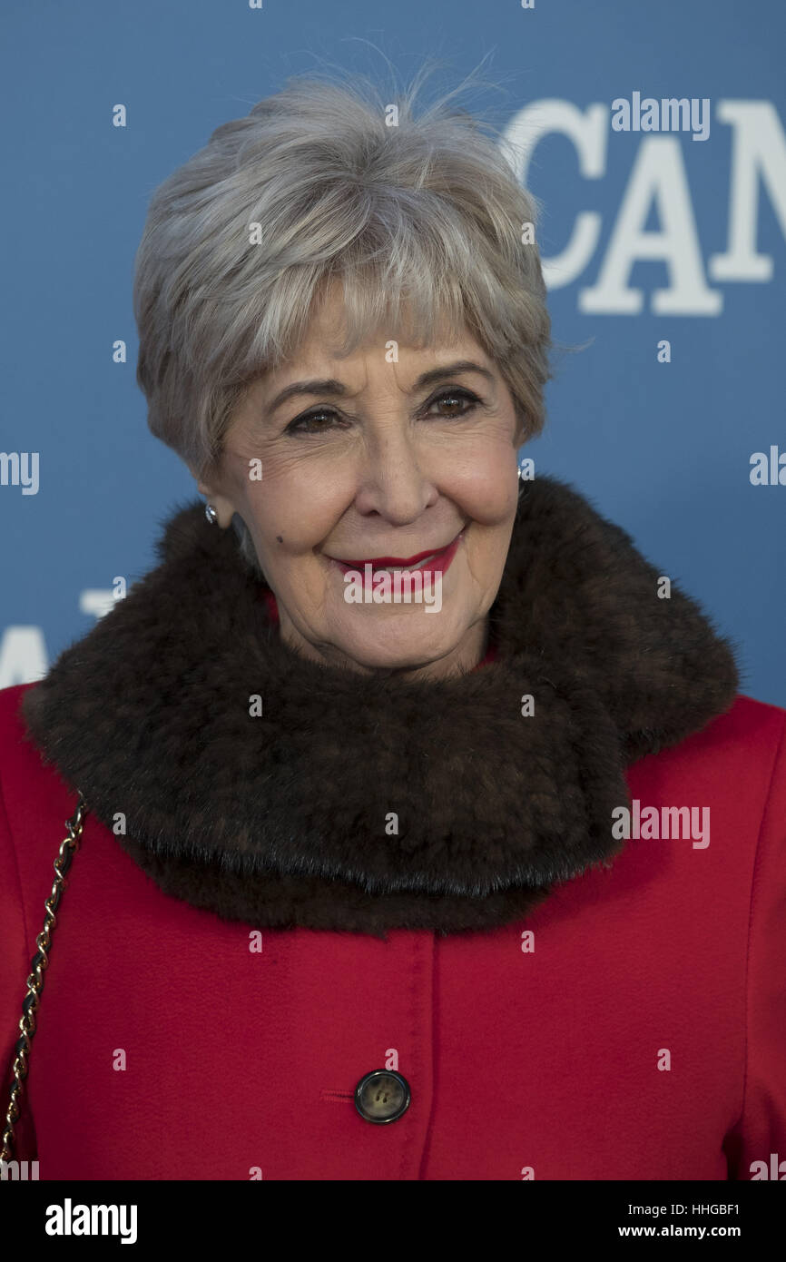 Concha Velasco attending the premiere of 'Canta' at the Capitol cinema in Madrid, Spain.  Featuring: Concha Velasco Where: Madrid, Community of Madrid, Spain When: 18 Dec 2016 Credit: Oscar Gonzalez/WENN.com Stock Photo