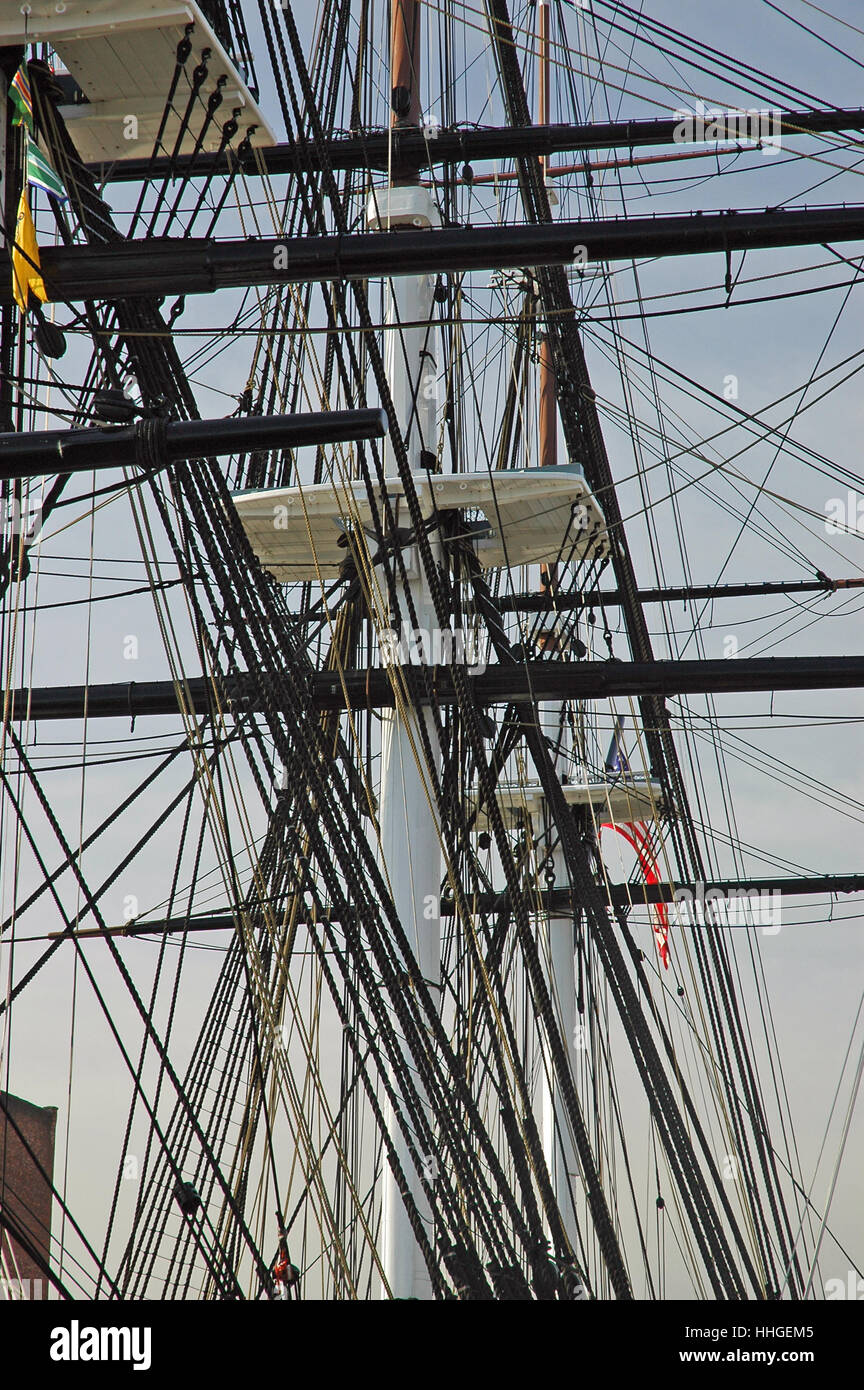 USS Constitution Stock Photo