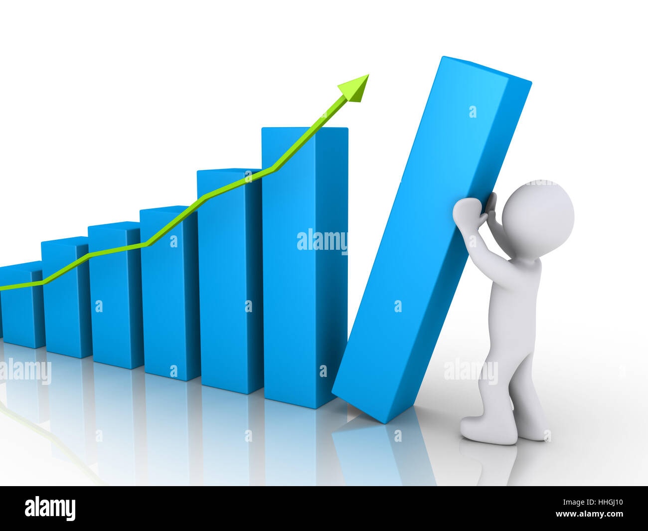 blue, successful, succesful, chart, model, design, project, concept, plan, Stock Photo