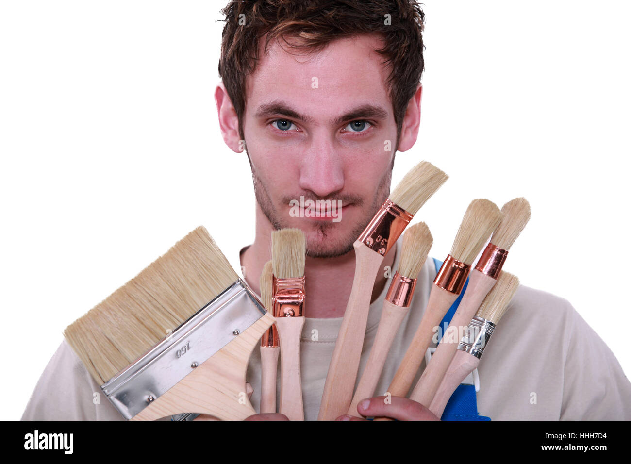 brush, creative, variety, assortment, various, decorator, artist