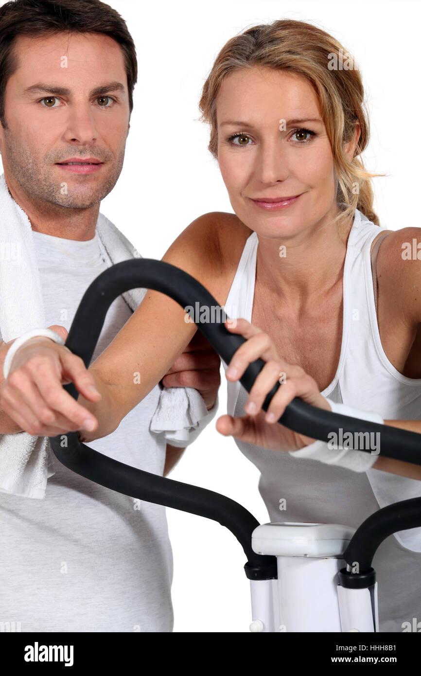 Woman arms around neck man hi-res stock photography and images - Alamy