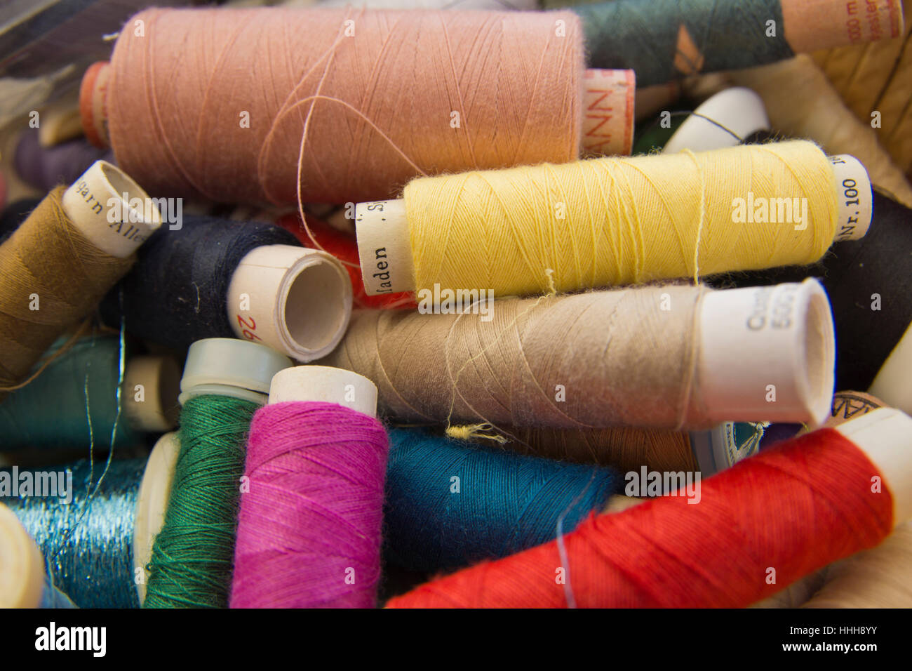 coloured, colourful, gorgeous, multifarious, richly coloured, thread ...