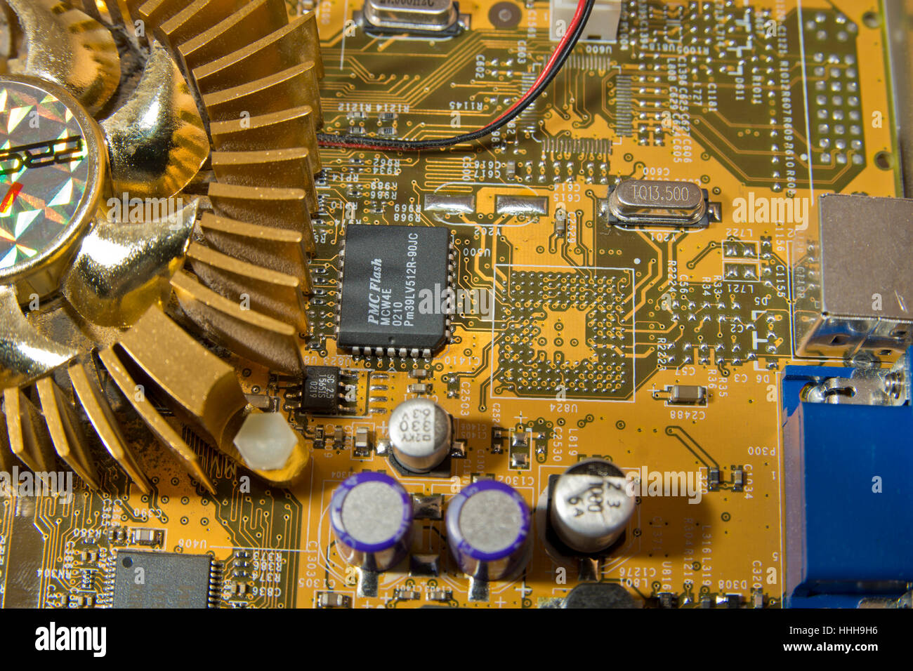 printed circuit board, circuit, capacitor, resistors, graphics card ...