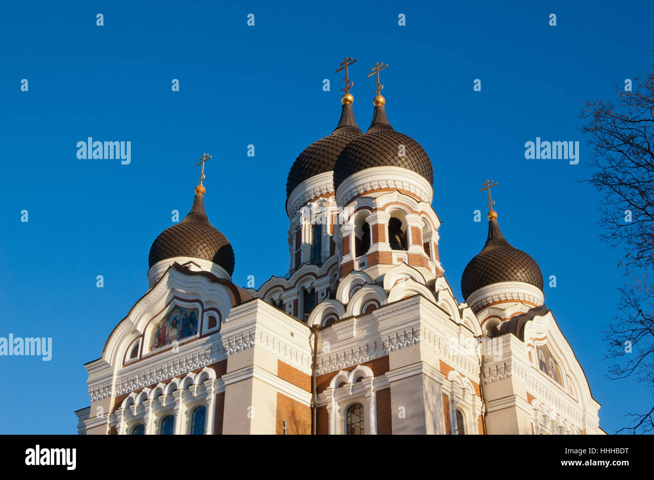 orthodox, blue, tower, travel, architectural, religion, religious, church, Stock Photo