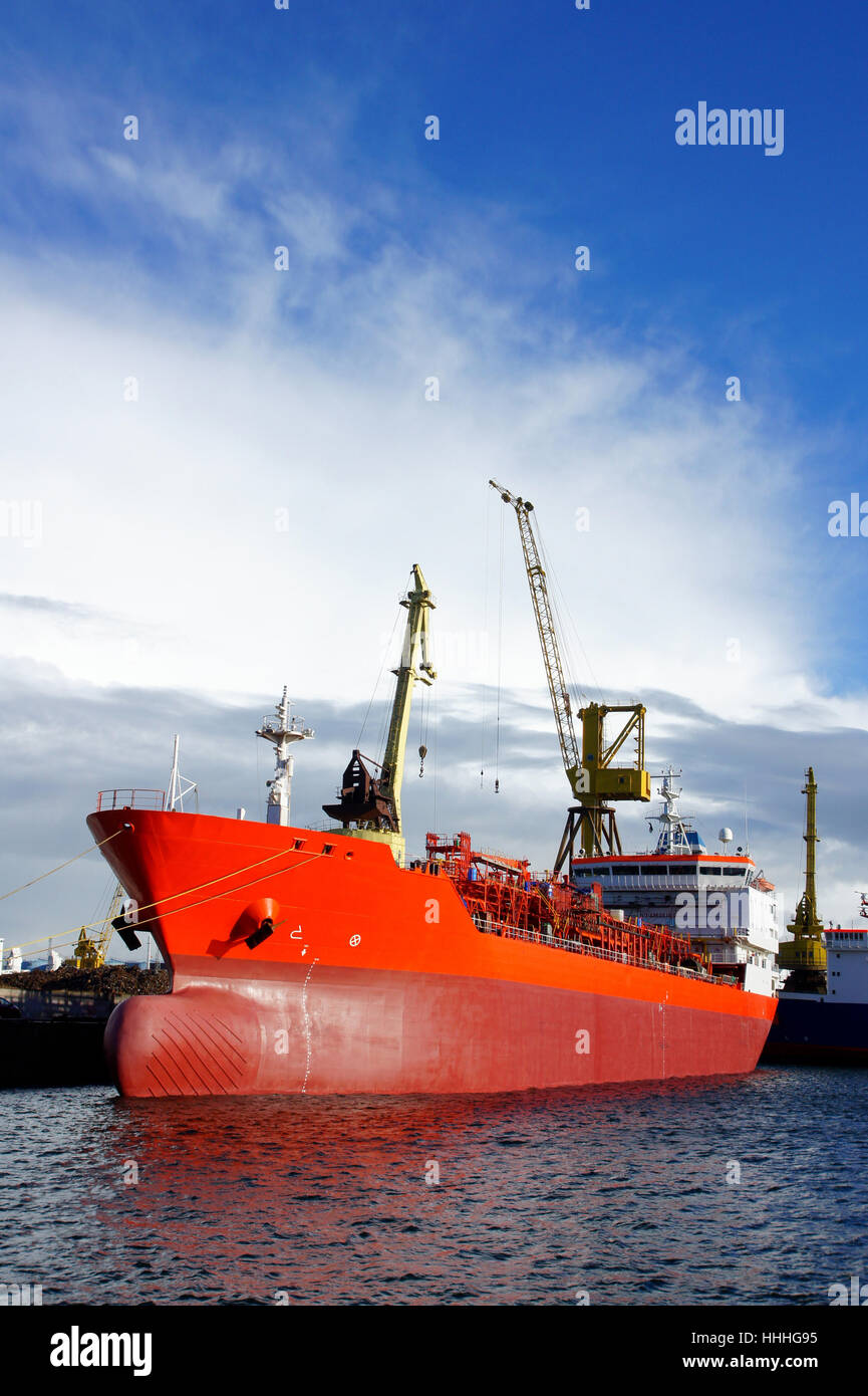 industry, maritime, transport, vessel, business dealings, deal, business Stock Photo