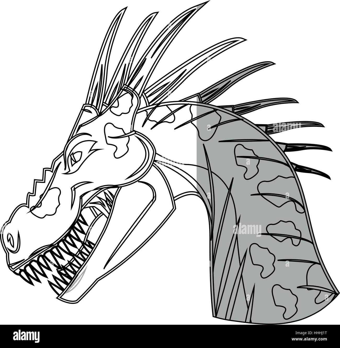 Dragon cartoon icon Stock Vector Image & Art - Alamy