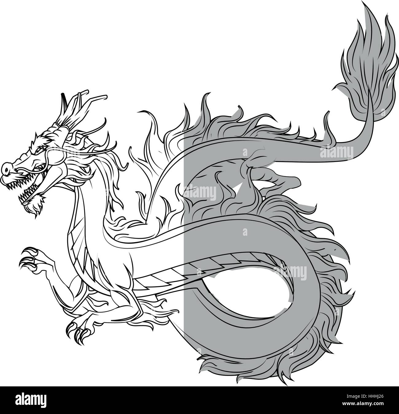 Dragon cartoon icon Stock Vector Image & Art - Alamy