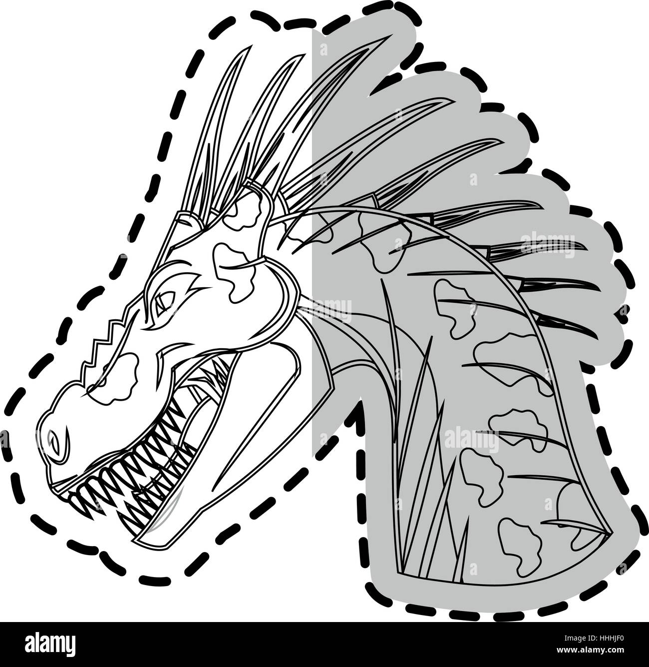 dragon cartoon icon Stock Vector Image & Art - Alamy