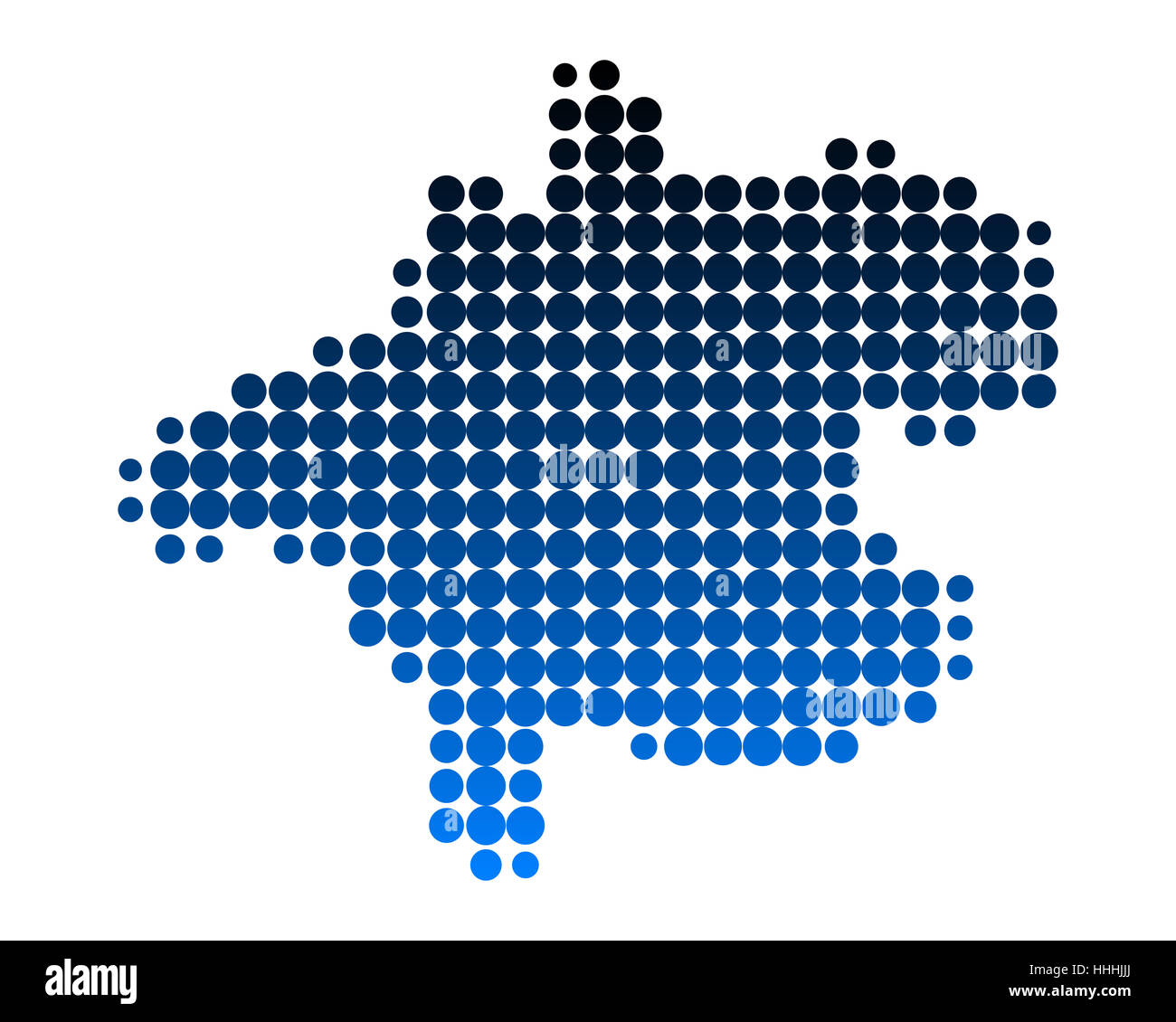 Map of upper austria hi-res stock photography and images - Alamy