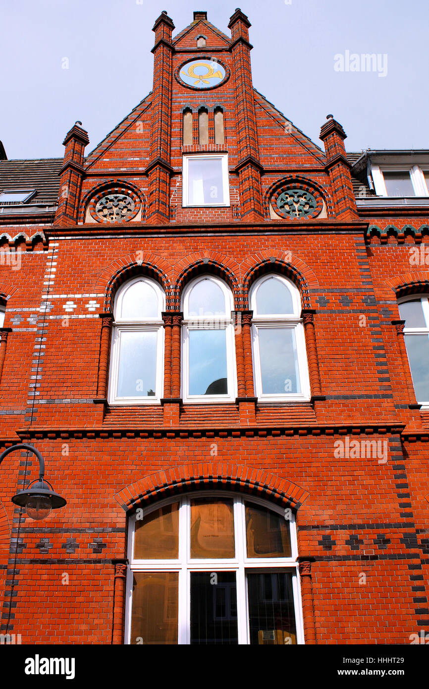 historical, mail, circular arc, imperial, post, historical, germany