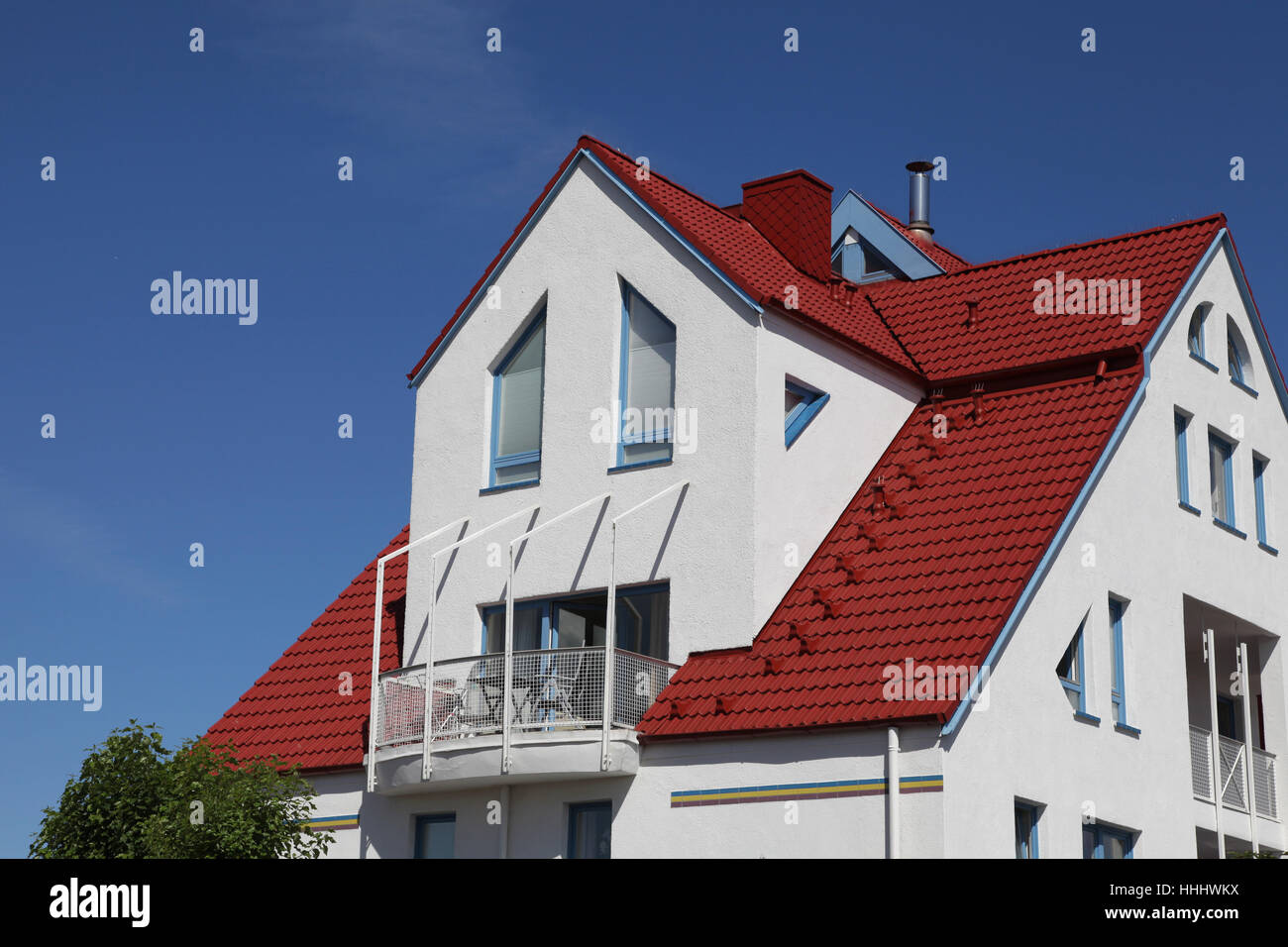 modern residential building Stock Photo - Alamy