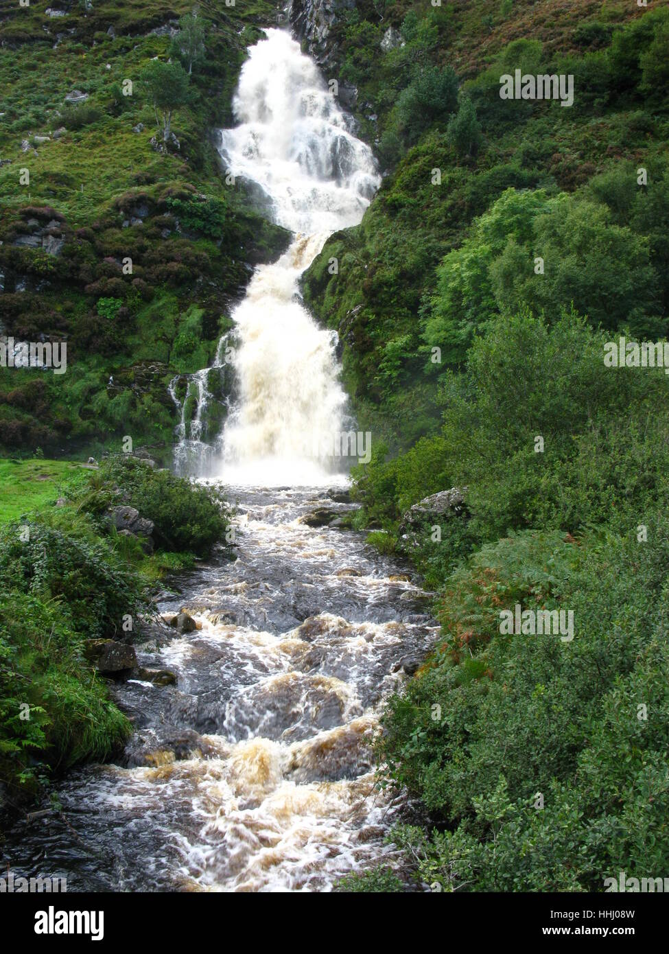 assaranca waterfall Stock Photo