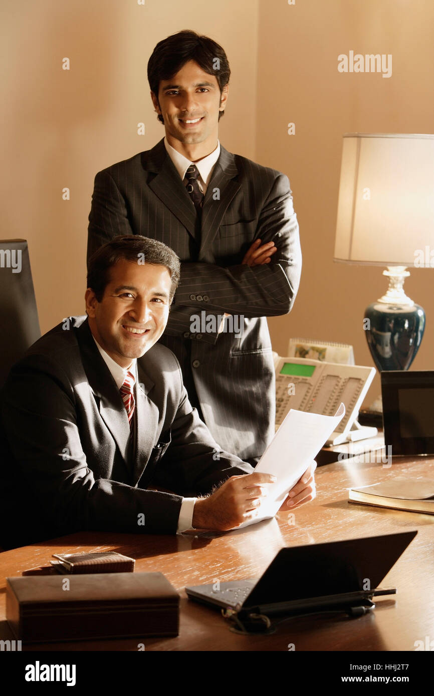 business associates in office Stock Photo - Alamy