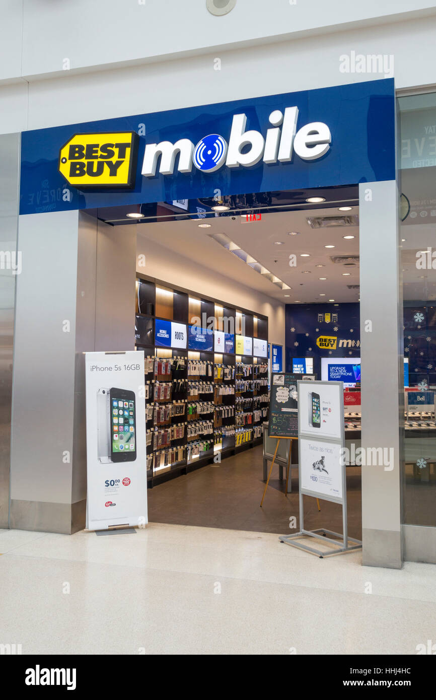 Best Buy mobile cell phone store in Scarborough Town Centre in Toronto
