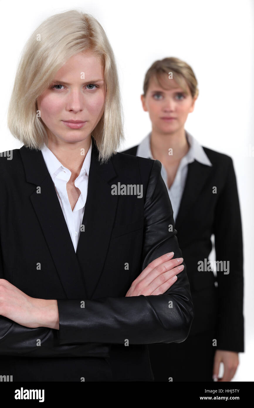 blank, european, caucasian, blonde, business dealings, deal, business Stock Photo