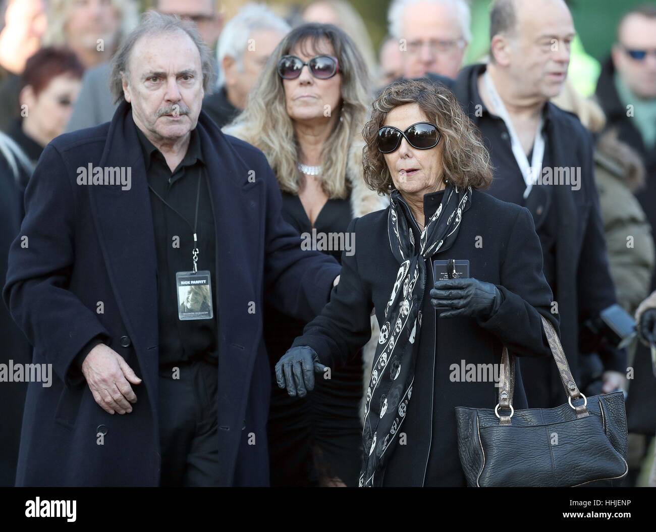 Former Status Quo band member John Coghlan arrives at Woking