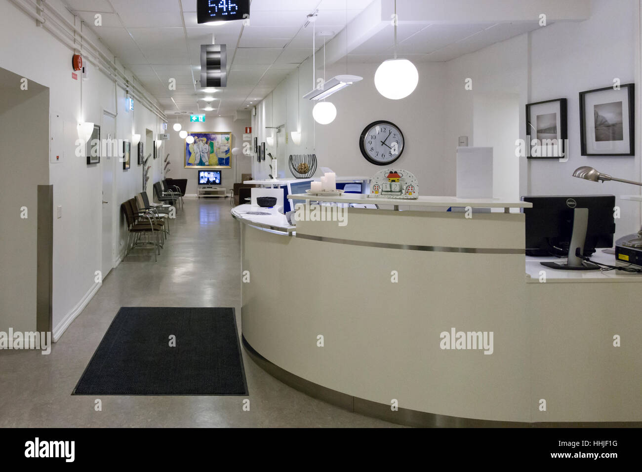 Hospital Reception Desk Stock Photos Hospital Reception Desk