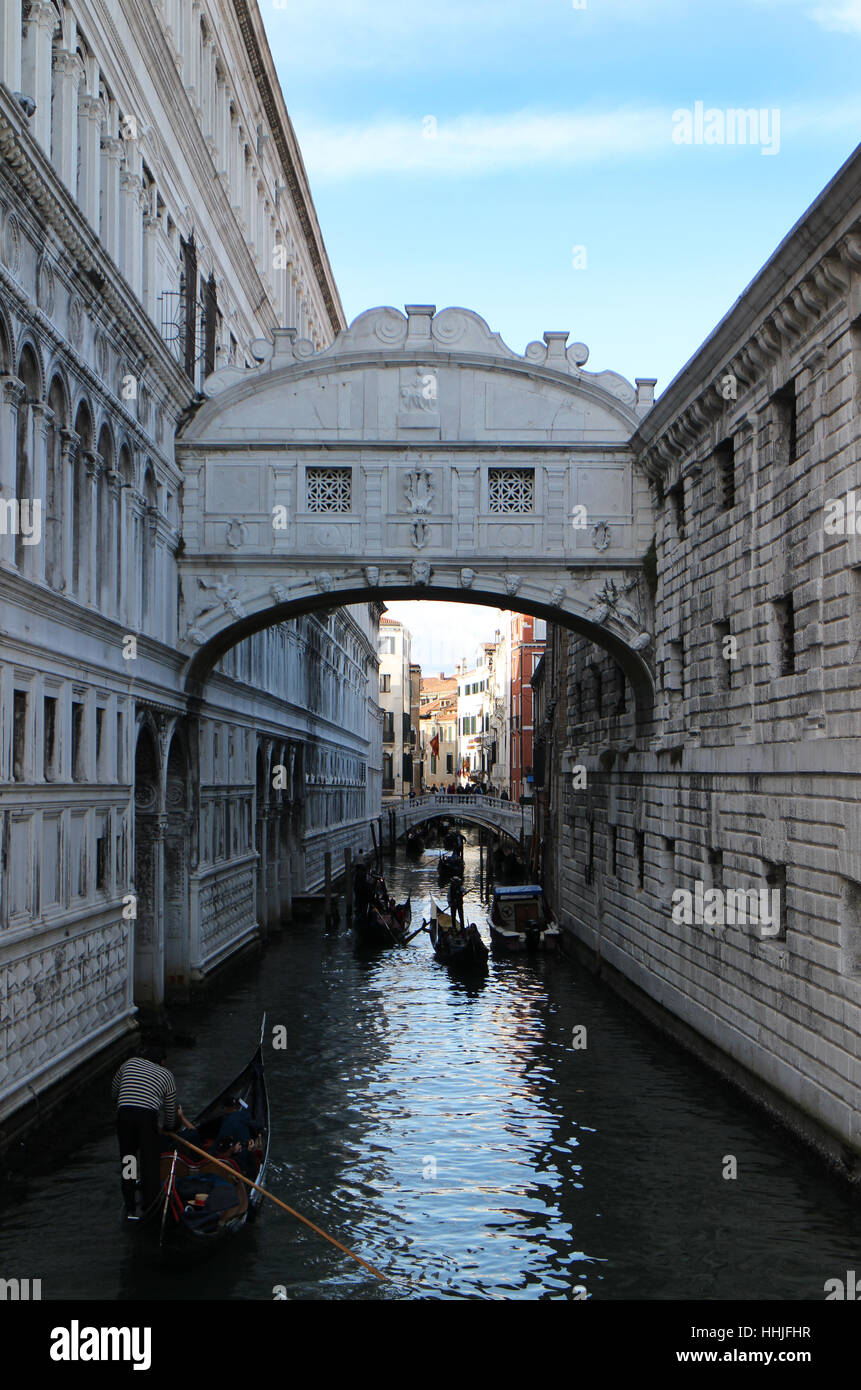 Gondola Ride Venice Italy Stock Photo Alamy