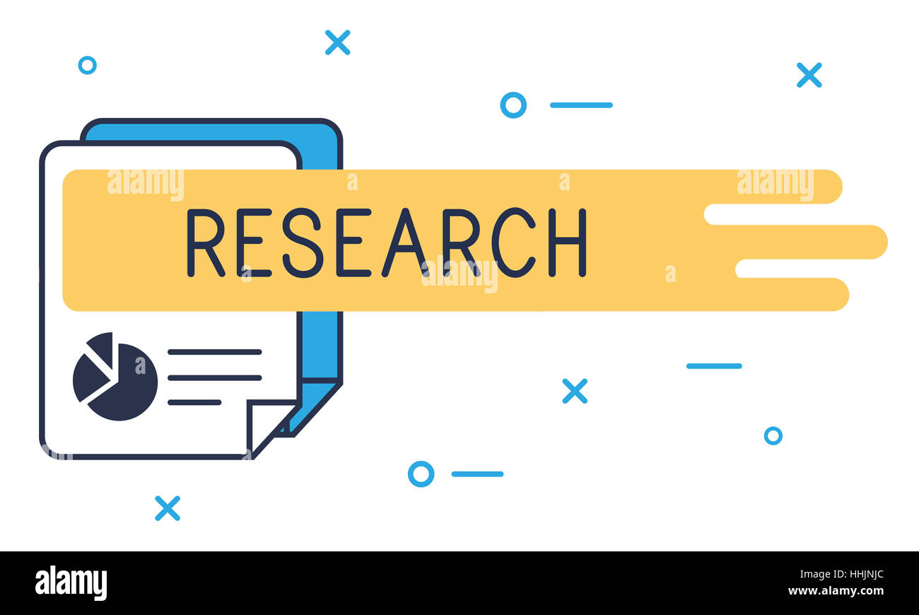 Summary Results Research Report Progress Concept Stock Photo