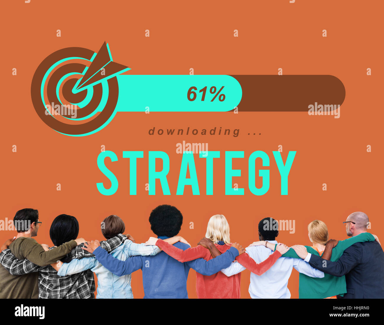 Target Success Study Target Success Strategy Performance Mission Concept Stock Photo - Alamy