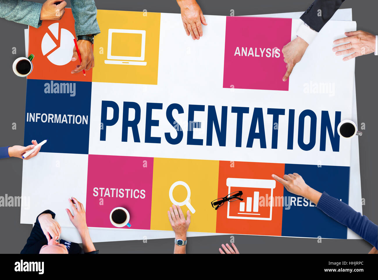 Discussion Corporate Presentation Strategy Concept Stock Photo - Alamy