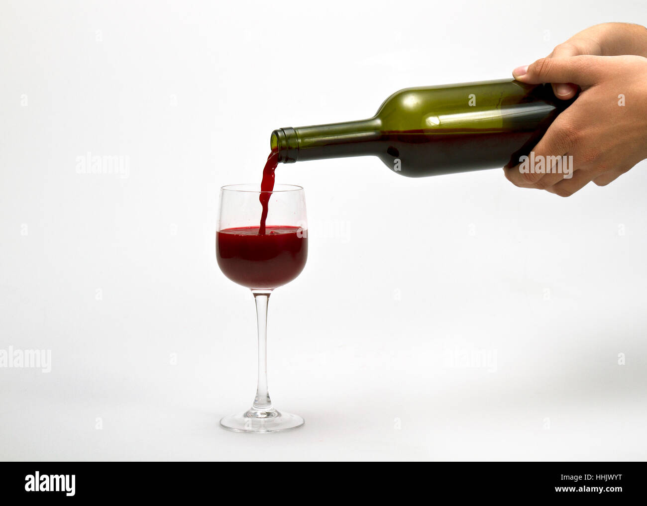 and in the evening still a good drop? Stock Photo