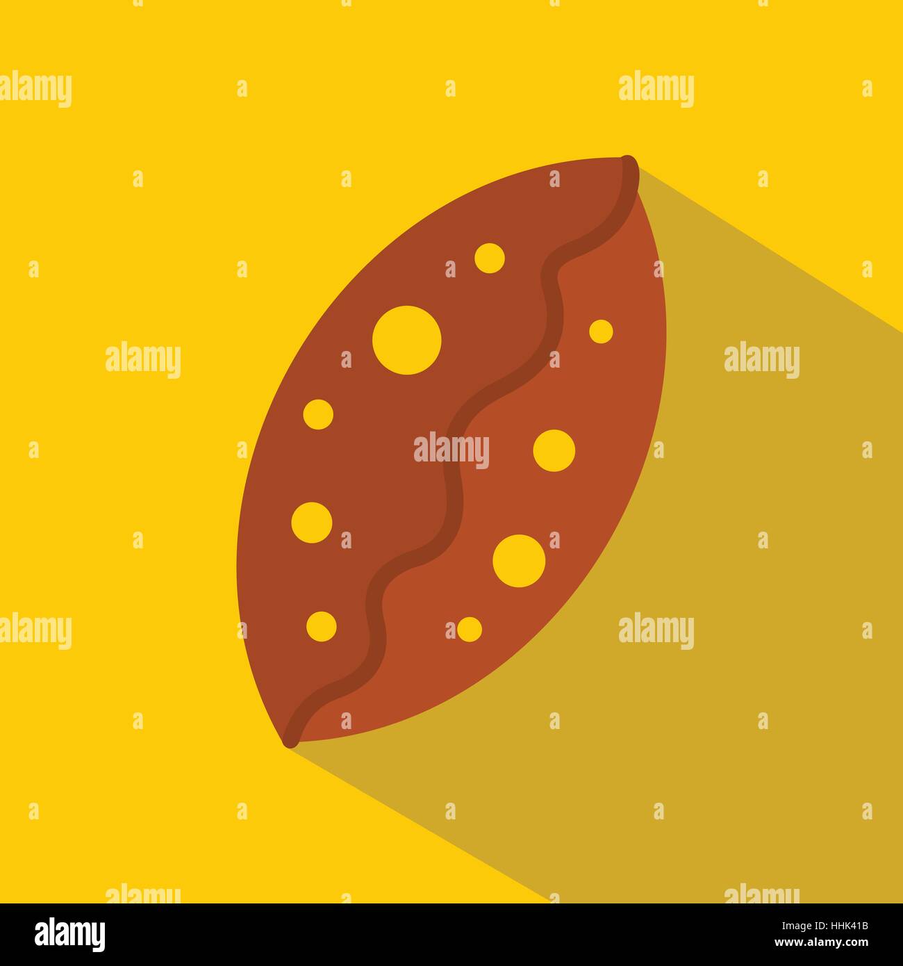 Fresh baked pastry icon, flat style Stock Vector Image & Art - Alamy