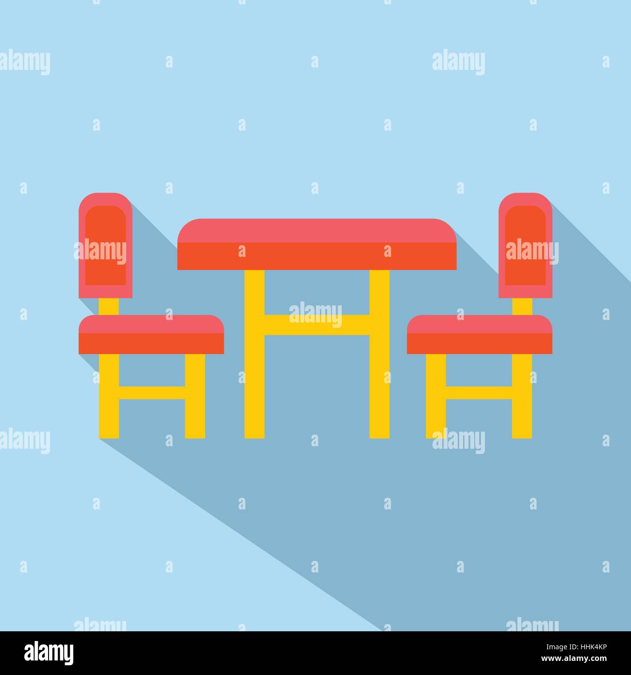 Children furniture icon, flat style Stock Vector Image & Art - Alamy