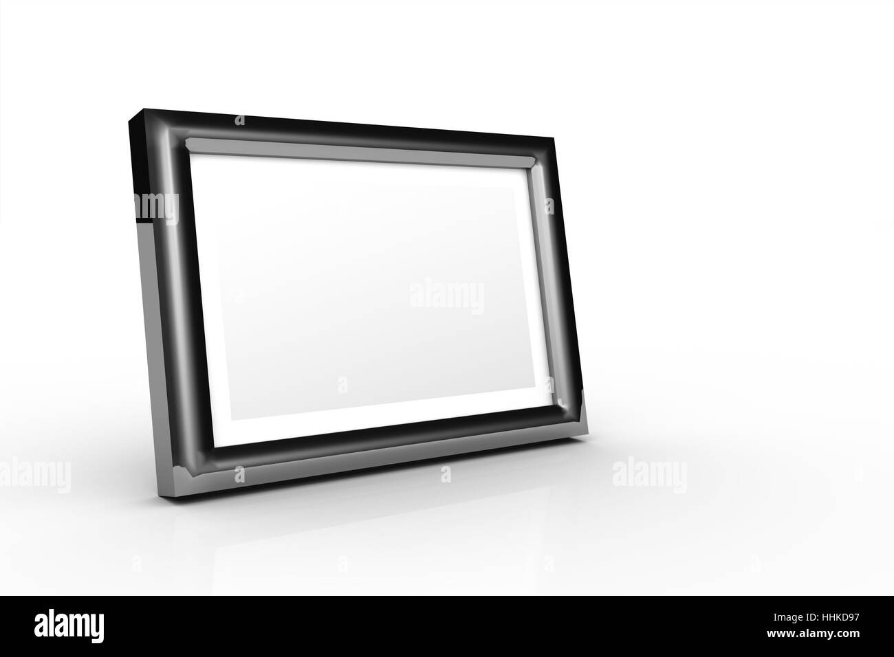 aluminium picture frames black Stock Photo Alamy