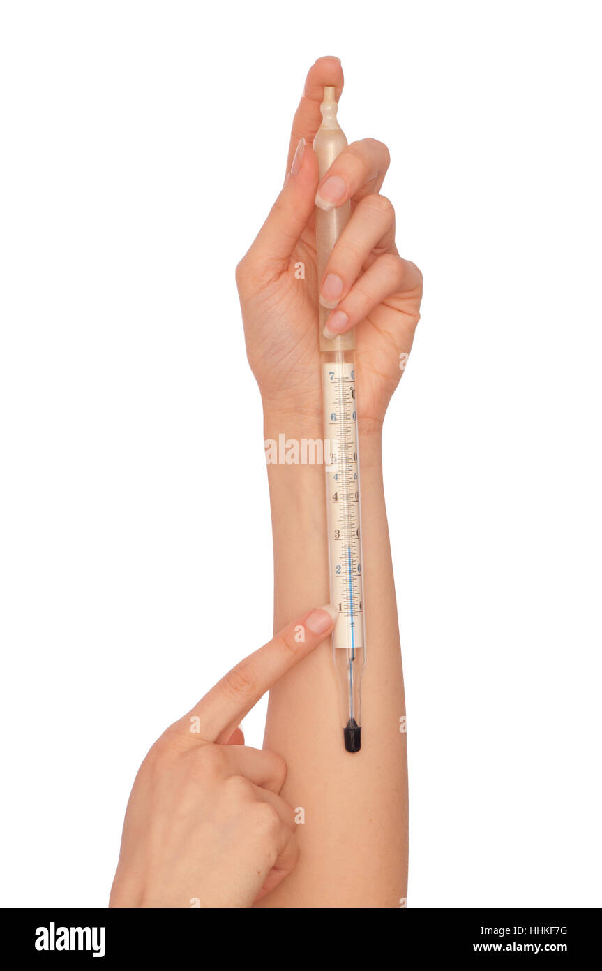 Cold temperature gauge hi-res stock photography and images - Alamy