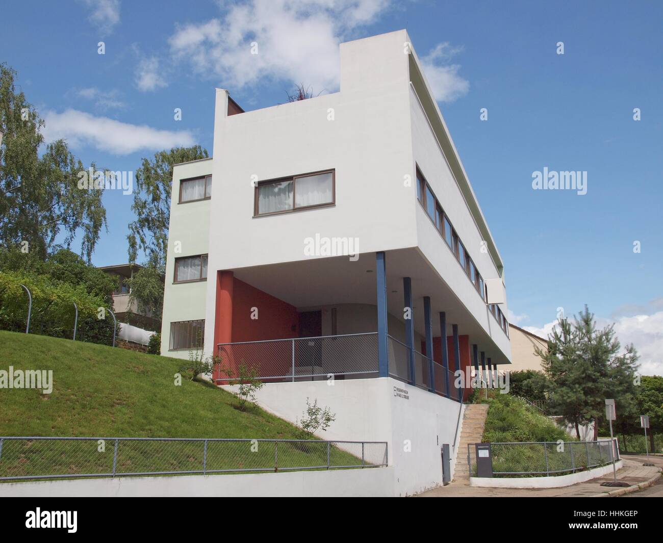 houses, modern, modernity, germany, german federal republic, stuttgart ...